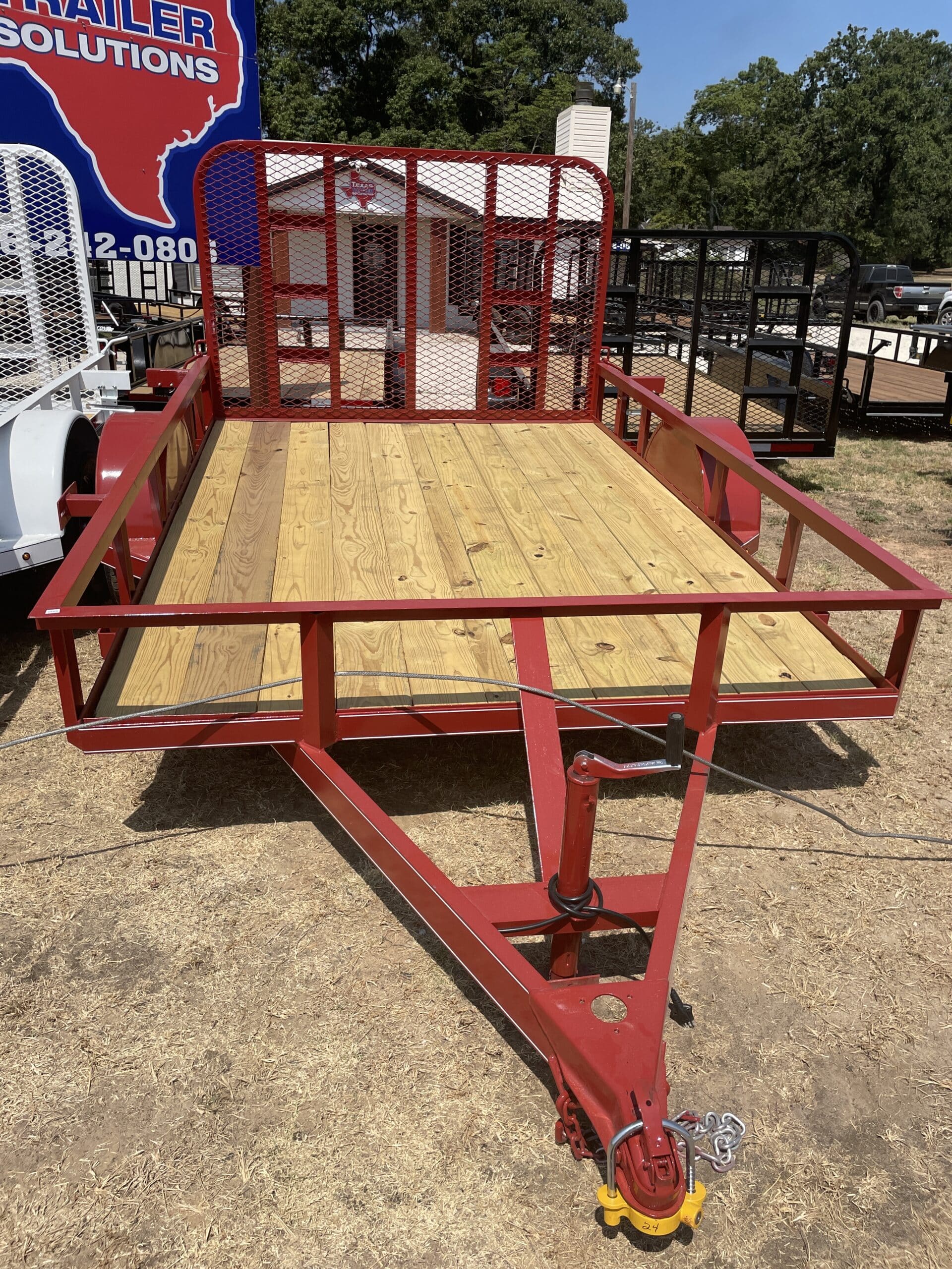 10' Utility Trailer w/ 4FT Ramp Gate (77x10) in Montgomery, TX